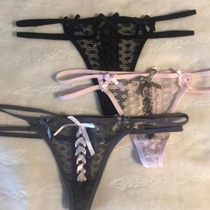 Strappy/Lacey thongs